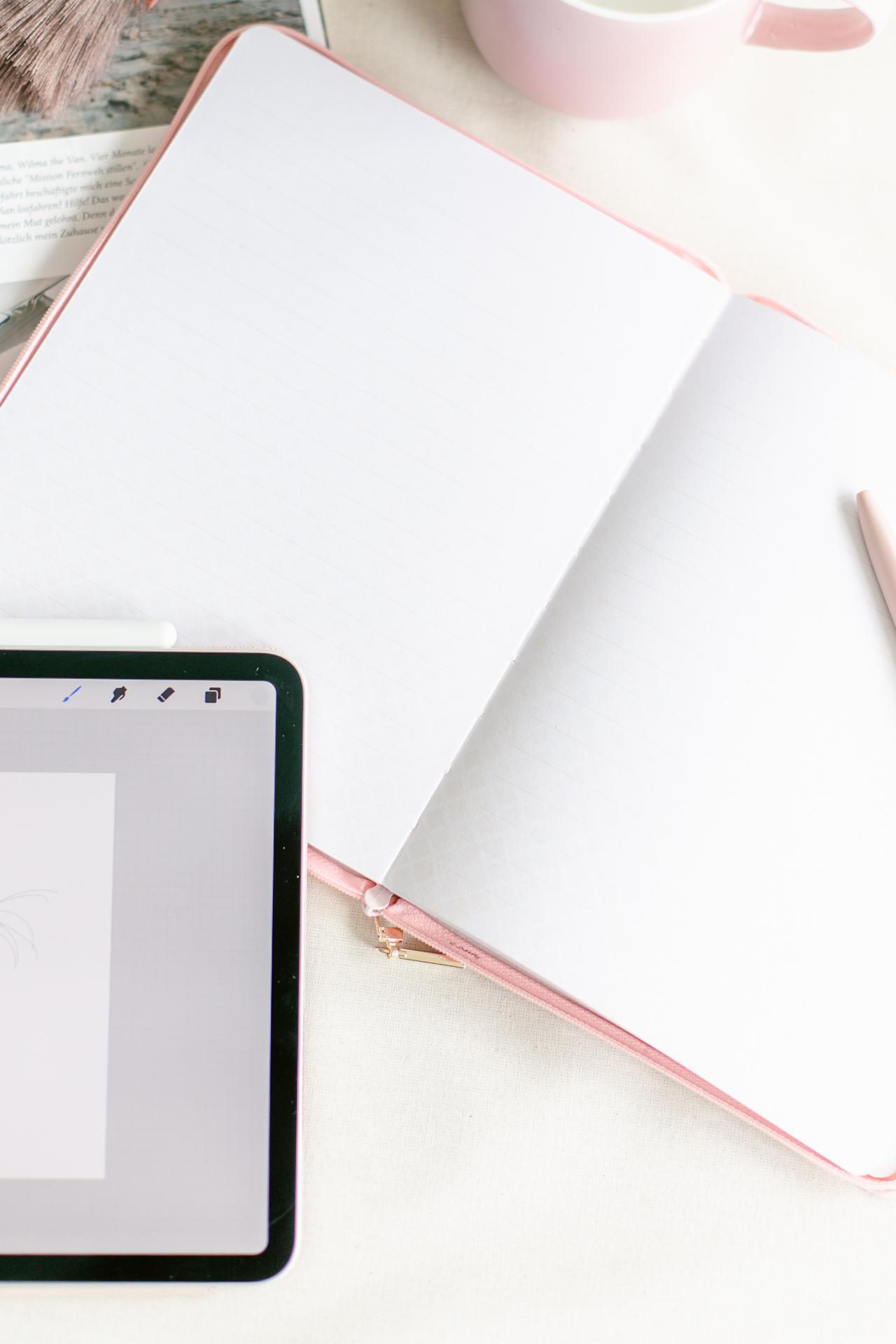 Personal Branding Foto mit arrangierten Details